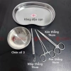 Bộ dụng cụ inox sơ cứu rửa vết thương – Khay đậu 300, pen 14, nhíp 14, kéo 14 | Giá ưu đãi 133.800₫ 3