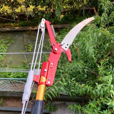 Bộ Dụng Cụ Kéo Đầu Cưa 2 trong 1 35cm – Cắt Cành Cao, Tỉa Cây, Thu Hoạch, 93.000đ 2
