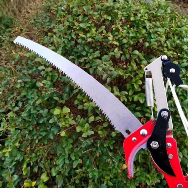 Bộ Dụng Cụ Kéo Đầu Cưa 2 trong 1 35cm – Cắt Cành Cao, Tỉa Cây, Thu Hoạch, 93.000đ 6