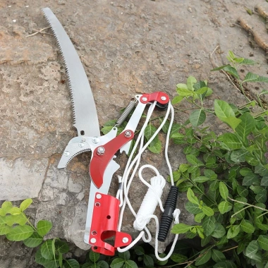 Bộ Dụng Cụ Kéo Đầu Cưa 2 trong 1 35cm – Cắt Cành Cao, Tỉa Cây, Thu Hoạch, 93.000đ 7