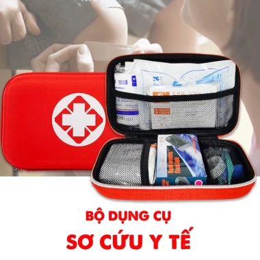 Bộ dụng cụ khẩn cấp di động – Hộp lưu trữ y tế cho cắm trại gia đình, giá 148k