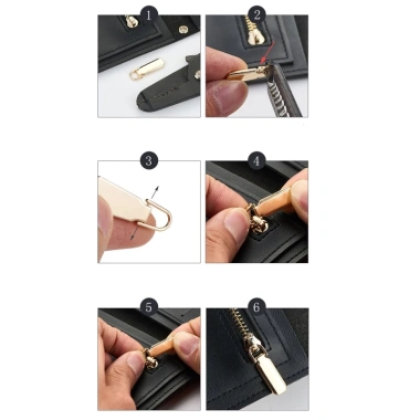 Bộ Dụng Cụ Khóa Kéo Kim Loại Thay Thế Nhanh Cho Balo, Áo Khoác, Túi Xách - Giá 31.860₫