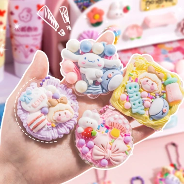 Bộ dụng cụ làm móc khóa handmade – Quà tặng sáng tạo, vui chơi cho bé và bạn bè