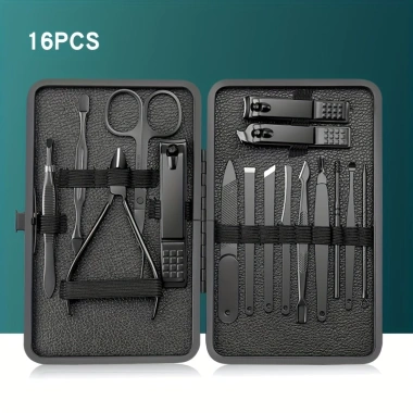Bộ dụng cụ làm móng tay và chân chuyên nghiệp, hộp du lịch, giá chỉ 56.100₫ 8