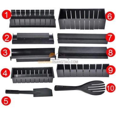 Bộ Dụng Cụ Làm Sushi 10 Món - Giá chỉ 99.000đ, Tự Tạo Sushi Tinh tế tại nhà 3