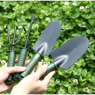 Bộ Dụng Cụ Làm Vườn Trồng Cây Mini 4 Món Tiện Dụng - Giá 43.900₫