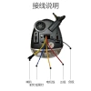 Bộ dụng cụ lắp ráp xe điện 48V Giá đỡ đèn đa năng, đèn LED mạnh, công tắc điều khiển 5