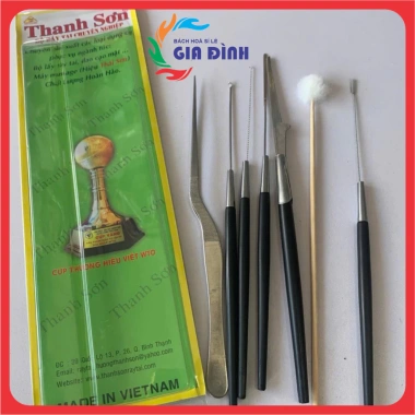 Bộ dụng cụ lấy ráy tai Thanh Sơn 8 món vỉ giấy - Giá ưu đãi 39.000đ