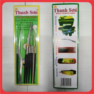Bộ dụng cụ lấy ráy tai Thanh Sơn 8 món vỉ giấy - Giá ưu đãi 39.000đ
