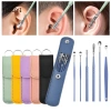 Bộ Dụng Cụ Lấy Ráy Tai Thép Không Gỉ Đa Màu kèm Túi và Cọ Vệ Sinh - Giá 45.210₫