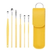 Bộ Dụng Cụ Lấy Ráy Tai Thép Không Gỉ Đa Màu kèm Túi và Cọ Vệ Sinh - Giá 45.210₫ 10