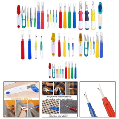 Bộ dụng cụ mở đường may - Chỉ may, máy cắt ren Ripper, loại bỏ đường may, 49.789₫ EHES