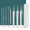 Bộ Dụng Cụ Nặn Mụn 8 Món Chuyên Nghiệp, Hộp Thiếc, Giá Ưu Đãi 39.900đ - Loại Bỏ Mụn Hiệu Quả 8