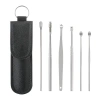 Bộ dụng cụ ngoáy tai inox 6 món – Lấy ráy tai thép không rỉ, massage, làm sạch, 11.500₫ 3