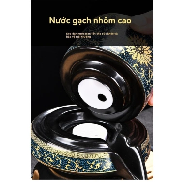 Bộ dụng cụ pha trà tự động 2.024 ấm trà mẫu mới, tách sang trọng, chỉ 126.500₫
