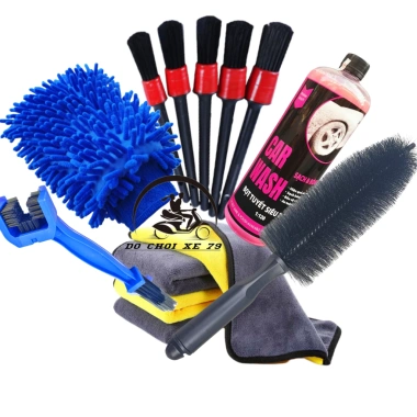 Bộ Dụng Cụ Rửa Xe Đa Năng Chăm Sóc Ô Tô & Xe Máy tại Nhà - Giảm Giá Đặc Biệt 16% Dễ Dùng, Tiết Kiệm Nước 9 Bộ Dụng Cụ Rửa Xe Đa Năng Chăm Sóc Ô Tô & Xe Máy tại Nhà - Giảm Giá Đặc Biệt 16% Dễ Dùng, Tiết Kiệm Nước 9