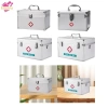 Bộ dụng cụ sơ cứu đa năng - Hộp nhôm hợp kim chống bụi, lý tưởng cho du lịch, cắm trại, đi bộ đường dài, mỹ phẩm - 261.800₫ 3