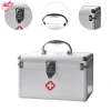 Bộ dụng cụ sơ cứu đa năng - Hộp nhôm hợp kim chống bụi, lý tưởng cho du lịch, cắm trại, đi bộ đường dài, mỹ phẩm - 261.800₫ 6