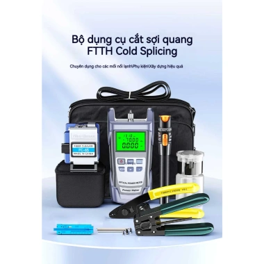 Bộ dụng cụ sợi quang 10 trong 1 ZoeRax - Đo công suất, VFL, Cleaver, Strippers, Palette Knife cho lắp đặt FTTH, giảm giá 1.320.000₫ 2 Bộ dụng cụ sợi quang 10 trong 1 ZoeRax - Đo công suất, VFL, Cleaver, Strippers, Palette Knife cho lắp đặt FTTH, giảm giá 1.320.000₫ 2