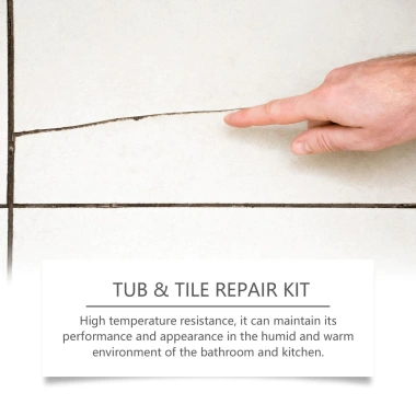 Bộ dụng cụ sửa chữa gạch bồn tắm AB Keo 100g - Đá cẩm thạch vữa niêm phong DIY 99k 2