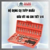 Bộ dụng cụ sửa xe 46 chi tiết đa năng - Sửa ô tô & xe máy, giảm giá 139.000₫