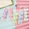 Bộ dụng cụ trang trí sổ Scrapbook - nhíp gắp sticker, bút keo, kéo dao, washi, cây cán sticker - chỉ 14.000 VND 6