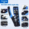 Bộ dụng cụ uốn RJ45 CAT7 ZoeRax - Dụng cụ uốn, kéo cáp, đầu và vỏ pha lê, giảm giá 352.000₫ 3