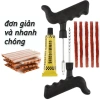 Bộ dụng cụ vá xe không ruột, lốp xe, vá lụi không săm + 3 dải keo cao su - 22.500đ 2