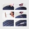 Bộ dụng cụ vá xe không ruột, lốp xe, vá lụi không săm + 3 dải keo cao su - 22.500đ 5
