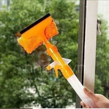 Bộ Dụng Cụ Vệ Sinh Kính 3 Trong 1 - Gạt Nước Dùng, Giá Siêu Tiết Kiệm 38.000₫ - Sạch Bóng, Tiện Lợi Cho Nhà Kính 2