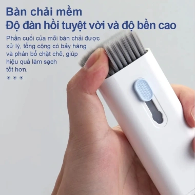 Bộ Dụng Cụ Vệ Sinh Laptop 7 in 1 Đa Năng - Siêu Nhỏ Gọn, Vệ Sinh Máy Tính, Bàn Phím, Tai Nghe Airpod - Giá 80.000 VND 5 Bộ Dụng Cụ Vệ Sinh Laptop 7 in 1 Đa Năng - Siêu Nhỏ Gọn, Vệ Sinh Máy Tính, Bàn Phím, Tai Nghe Airpod - Giá 80.000 VND 5
