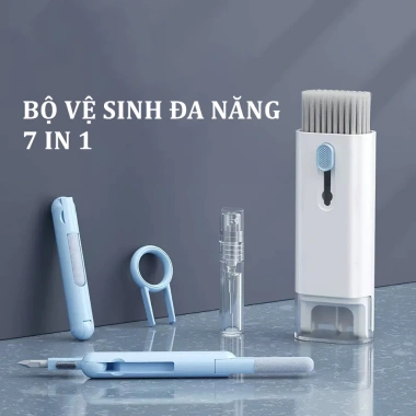 Bộ Dụng Cụ Vệ Sinh Laptop 7 in 1 Đa Năng - Siêu Nhỏ Gọn, Vệ Sinh Máy Tính, Bàn Phím, Tai Nghe Airpod - Giá 80.000 VND 10 Bộ Dụng Cụ Vệ Sinh Laptop 7 in 1 Đa Năng - Siêu Nhỏ Gọn, Vệ Sinh Máy Tính, Bàn Phím, Tai Nghe Airpod - Giá 80.000 VND 10