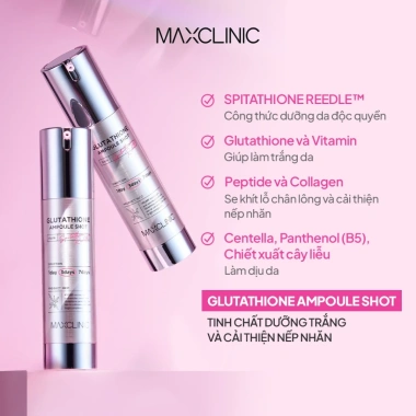 Bộ Dưỡng Ẩm Da Maxclinic - Water Lift 100ml + Ampoule Shot Daily 50ml + Melatonin Cream 50g - Giá 1.581.000₫ 5