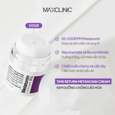 Bộ Dưỡng Ẩm Da Maxclinic - Water Lift 100ml + Ampoule Shot Daily 50ml + Melatonin Cream 50g - Giá 1.581.000₫ 7