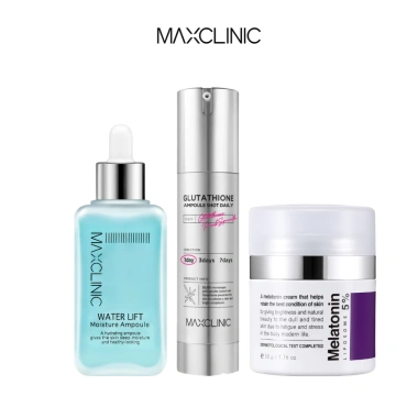 Bộ Dưỡng Ẩm Da Maxclinic - Water Lift 100ml + Ampoule Shot Daily 50ml + Melatonin Cream 50g - Giá 1.581.000₫ 10