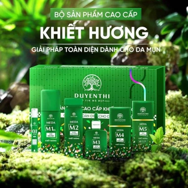 Bộ Dưỡng Da Dầu Mụn Meda M Duyên Thị Bách Y Sâm 6 sản phẩm giảm mụn nhanh, chỉ 530k 5