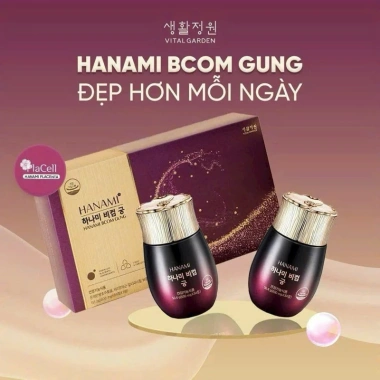 Bộ dưỡng da Hanami Bcomgung 252v - Dưỡng ẩm, làm sáng, chống lão hoá, giảm giá 23% chỉ 2.300.000₫ 3