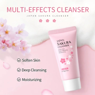 Bộ dưỡng da hoa anh đào 6 món LAIKOU - Trẻ hóa, làm trắng, chăm sóc da cao cấp, giá ưu đãi 247.500đ 2