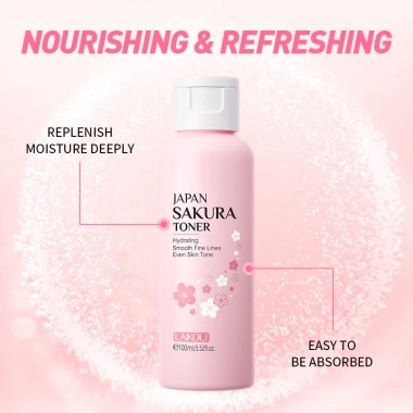 Bộ dưỡng da hoa anh đào 6 món LAIKOU - Trẻ hóa, làm trắng, chăm sóc da cao cấp, giá ưu đãi 247.500đ 4