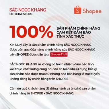 Bộ dưỡng da Sắc Ngọc Khang Chắm – Dưỡng ẩm, làm sáng, giảm thâm, giá ưu đãi 1.555.000 VND 9