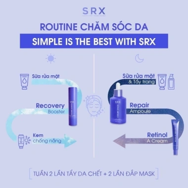 Bộ dưỡng da SRX tái tạo trẻ hoá, phục hồi da sâu, giảm giá 22% - giá chỉ 586.500 8