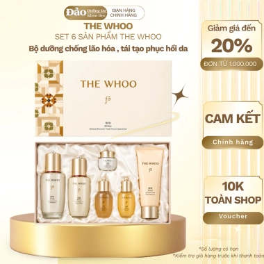 Bộ dưỡng da The Who Bichup Ultimate Set 6 món - Hàng chính hãng, giá chỉ 1,699,000 VND