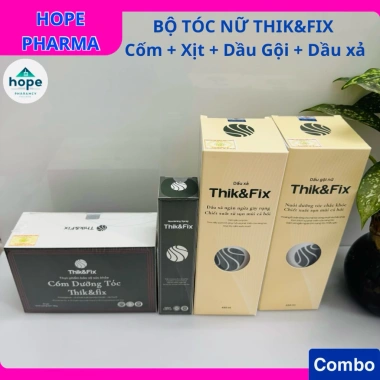 Bộ dưỡng tóc Nữ Thik&Fix - Giảm giá 699k, tóc chắc khỏe, giảm xơ rối, ngăn gãy rụng 3 Bộ dưỡng tóc Nữ Thik&Fix - Giảm giá 699k, tóc chắc khỏe, giảm xơ rối, ngăn gãy rụng 3