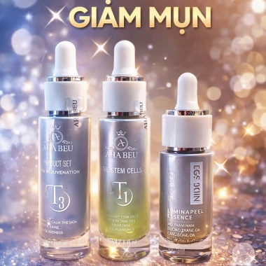 Bộ Dưỡng Trắng Căng Bóng Da AHA BEU Serum và Kem Dưỡng Da Sáng Mịn Giảm Đốm Nâu Giá Ưu Đãi 1.395.000₫
