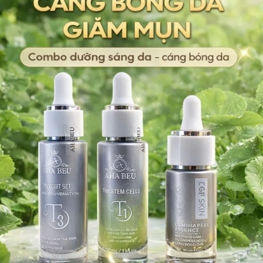 Bộ Dưỡng Trắng Căng Bóng Da AHA BEU Serum và Kem Dưỡng Da Sáng Mịn Giảm Đốm Nâu Giá Ưu Đãi 1.395.000₫ 3 Bộ Dưỡng Trắng Căng Bóng Da AHA BEU Serum và Kem Dưỡng Da Sáng Mịn Giảm Đốm Nâu Giá Ưu Đãi 1.395.000₫ 3