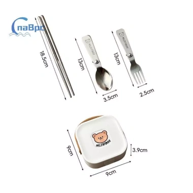 Bộ Ery Gấp Thép Không Gỉ 304 - Đũa, Nĩa, Thìa Di Động Tái Sử Dụng, Gập Gọn Dã Ngoại, An Toàn Rửa Chén - Giá 158.840₫
