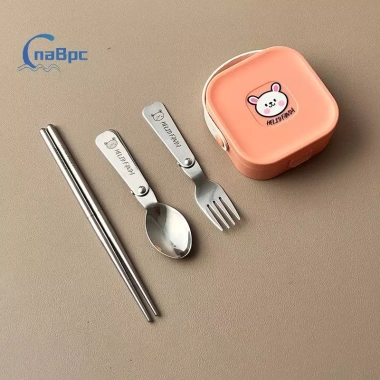 Bộ Ery Gấp Thép Không Gỉ 304 - Đũa, Nĩa, Thìa Di Động Tái Sử Dụng, Gập Gọn Dã Ngoại, An Toàn Rửa Chén - Giá 158.840₫