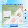 Bộ Ga Giường Du Lịch 1 Lần Kèm 4 Ghim, Chăn – Vải Không Dệt Kháng Bệnh, Giá 53.000 VND 6