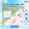 Bộ Ga Giường Du Lịch 1 Lần Kèm 4 Ghim, Chăn – Vải Không Dệt Kháng Bệnh, Giá 53.000 VND 9