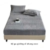 Bộ ga giường lông tuyết nỉ nhung coco màu trơn, ga chun bọc nệm mềm mịn - Giá chỉ 98.000đ